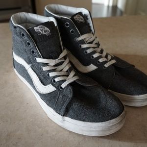 Hightop Vans Size 9 Women's